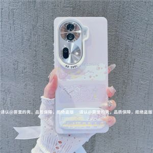 Sakura BlossomInspired Small Fresh Style Silicone Phone Case for OPPO RENO9/8/7 Unique Protection Fashionable Ladies Accessory