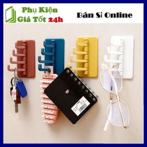 Móc Dán Tường 4 Chấu Siêu Dính Chịu Lực Không Khoan Tường - Móc Treo Đồ Đa Năng - Móc Treo Chìa Khóa Vật Dụng Quần Áo Siêu Tiện Lợi Decor Nhà Cực Đẹp Tiện Lợi