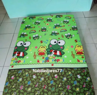 Kasur busa super empuk /Kasur Tidur Super Awet Berkualitas Setok Redy motif UKURAN 1 ORANG