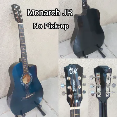 Davis Acoustic Electric Guitar W/ 2EQ Pickup More Freebies (Bag Capo String Set Cable Strap 2 Picks)