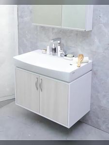 Wall-mounted Small Space Bathroom Vanity 60cm
