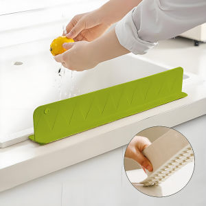 Silicone Sink Baffle Splash Guard with Suction Cup Kitchen Anti-splash Stopper Anti-water Board For Sink  Countertop Household