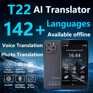142+ multi-language large-screen AI intelligent multi-functional translator dialogue translation video playback input recording photo and translation machine