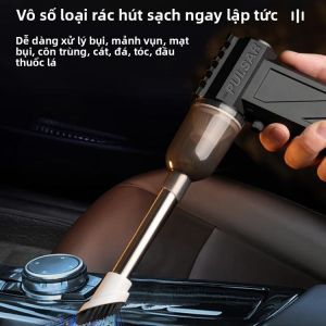 BONINGYU | Máy Sấy Tóc Cầm Tay Loại Bỏ Bụi Turbo Quạt Không Chổi