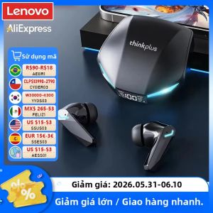 Lenovo | Tai Nghe Không Dây Bluetooth 5.4 Lenovo XT53 Tai Nghe Chơi Game Có Độ Trễ Thấp Giảm Tiếng Ồn Màn Hình LED Tai Nghe Nhét Tai Màu Đen/trắng