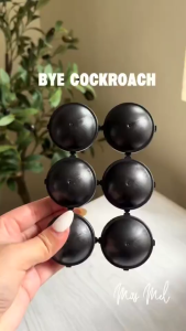 6Pcs/Box Cockroach Bait Traps Little Black House Non-toxic Home Cockroach Removal Bait Trap