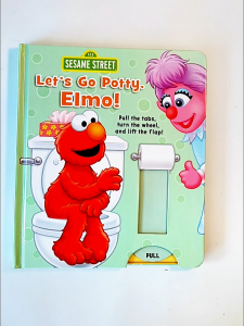 Sesame Street: Lets Go Potty Elmo! | Age 1-5 | Board Book | Children Toddler Story Learning Potty Training Book Bedtime Story Birthday Gift
