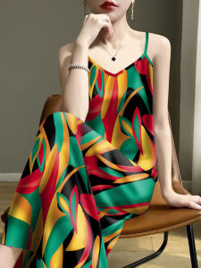 Váy Vest Không Tay Dài Vừa Vặn Che Bụng Mùa Hè Mới Về Cho Mẹ Váy Vest Không Dây Dài Vừa Phải Thời Trang Công Sở Đơn Giản
