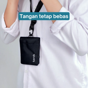 TORCH Avin Dompet Gantung Kartu Uang Dompet Leher - Hanging Neck Wallet