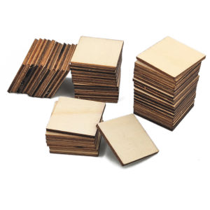 10Pcs DIY Balsa Wood PLANK Sheets Wooden Plate for building Model house Ship Crafts Model 200x200mm