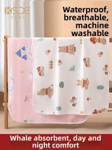 Kiss Dear | Waterproof Washable Baby Bed Pad Large Size