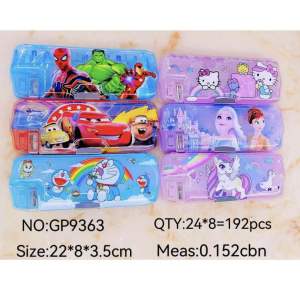 Tempat Pensil Plastik Magnet Plus Serutan Pensil GP 9363
