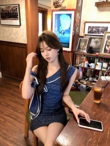 Váy Hoa Không Tay Mùa Hè Cho Nữ Váy Ngắn Hở Vai Thắt Nơ Váy Bó Sát Váy Công Sở Phong Cách Hàn Quốc Váy Ngắn