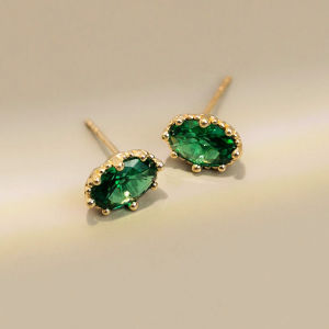 Luxurious Vintage Green Earrings