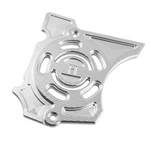 Ueblock✈ Aluminum Motorcycle Sprocket Cover for Yamaha W125 Front Chain Guard Engine Protector