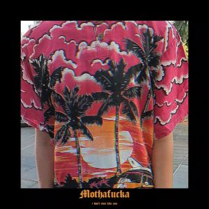 NEW - Baju pantai motif daun kelapa - baju bali pria wanita terbaru - kaos pantai adem