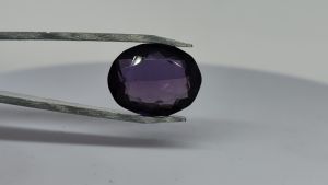 Natural Uruguay Purple Amethyst 10.50 Cts. Oval Cut Eye Clean Grade Loose Gemstone