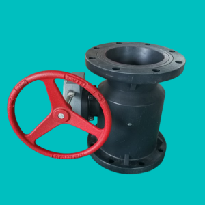 Plastic PP Overall Flange Ball Valve Q41F-10S Chemical Industry Valve Fixed Ball Valve FaXuan Connect Type from China Mainland