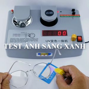 Kính cận có độ sẵn 0 - 6 độ nam nữ mắt lục giác kim loại màu đen bạc 7K3039. Tròng giả cận 0 độ chống ánh sáng xanh