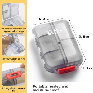 Qinju studio | Portable Daily Pill Organizer