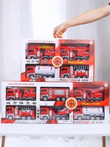 Đồ Chơi 6 Xe Công Trình Xe Cứu Hỏa Cỡ Lớn Oto Xây Dựng Mô Phỏng Giáo Dục Dành Cho Trẻ 2 Màu Riêng Biệt Vàng Và Đỏ