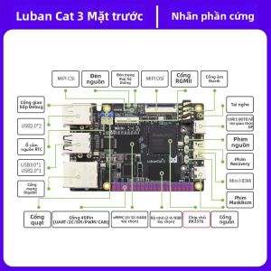 YEHUO | Bảng Phát Triển Linux Android AI RK3576