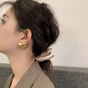 Cổ điển hình dạng cầu tuyết Khuyên tai tròn cho nữ thời trang mới hình cầu tuyên bố Bông tai trang sức quà tặng