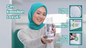 Loxus Cleaner 2pcs Pembersih Kerak Toilet Kamar Mandi Stainless Shower Kran