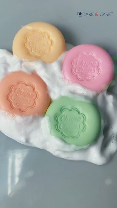 Chupa Chups Strawberry Cream Multivitamin Whitening Soap (80g) Blink & Bright