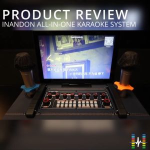 2024 INANDON ALL-IN-ONE PORTABLE KARAOKE SYSTEM WITH 14.1 TOUCHSCREEN JUKEBOX 200W SPEAKER 2X MICS 500000 SONGS LIBRARY BUILT IN HDD AND BATTERY [IN-STOCK]