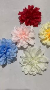 ĐẦU BÔNG HOA GIẢ .HOA THƯỢC DƯỢC HOA CÚC PHÁP dùng cắm bình trang trí nhà cửa cắm giỏ cắm kệ khai trương