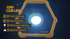 ĐÈN LÀM VIỆC 10W 350-1100 Lumens TOLSEN 60055