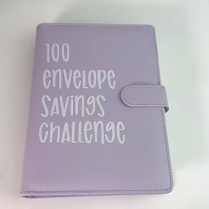 Buy 1 Take 1 Ipon Challenge Booklet With Pouch 100 Envelope Savings Money 100k Pu Leather Notebook