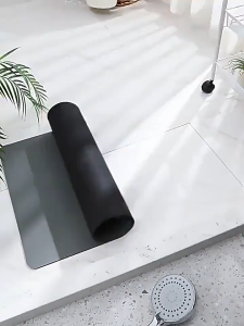 BHQ 40*60cm Cute Cat Floor Mat Absorbent Quick Drying Non-slip Entrance Foot Pad Easy to Clean Home Decor