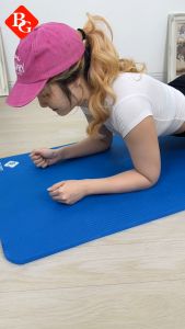 BG Sport Yoga Mat Extra Thick NBR Anti Slip Training Mat For Workout mat And Gym Home Fitness Excercise Mat