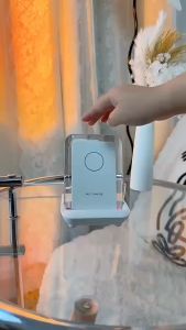 Sạc Từ Tính - Sạc Không Dây Sạc Nhanh 65W Dùng Cho Tất Cả Dòng Máy Điện Thoại Tích Hợp Sạc Không Dây Tặng Kèm 2 Đầu Từ Tính Type C và Micro