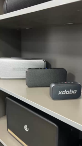 Loa Bluetooth XDOBO LUXE Mini 10W với hiệu ứng âm thanh mạnh mẽ hỗ trợ phát nhạc MP3/kết nối thẻ TF