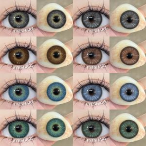 EyeShare | EYESHARE New Colored Contact Lenses 1Pair High Quality Gray Brown Pupils Fashion Blue Eyes Lenses Green Eyes Contacts Color Lens