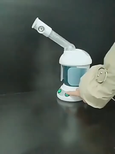 [SG Stock] Professional Facial Steamer | 360° Rotatable Nano Ionic Mist | Ozone Sterilization | Aromatherapy Spa | Deep Pore Cleansing & Blackhead Removal