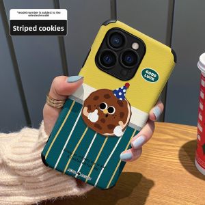 Asina | Protective Silicone Case for iPhone 17Promax 15Pro 14 - Fun Full-Cover Anti-Shock Creative Fashion