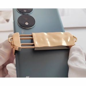 Mobile Phone Back Clip Paduan Gaya Gelombang Adjustable Clip Handphone Universal