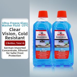 NIGRIN | Powerful Stain & Oil Remover Glass Cleaner Car Windshield Water