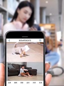FOFO ใหม่ 2023 เลนส์คู่ 8.0MP กล้องวงจรปิดไร้สาย กล้องในบ้าน indoor ภาพสี มีAI+ คนตรวจจับสัญญาณเตือน