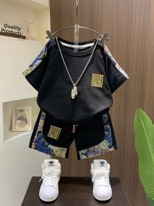 Summer National Trend Boys T-shirt Set