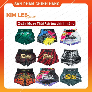 Quần Muay Thai Fairtex chính hãng Thái Lan hàng cao cấp - Link nhiều mẫu