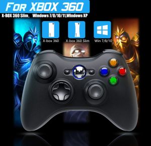 จอยเกม คอนโทรลเลอร์ จอยสติ๊ก 2.4G Wireless Bluetooth-Compatible Gamepad Game Handle Controller Joypad สำหรับ Xbox 360 ตัวควบคุม Gamepad คอนโทรลเลอร์แบบมีสาย USB จอยสติ๊กเกม ตัวควบคุมเกม