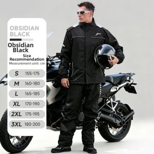 Outdoor Waterproof Rain Jacket for Men Reflective Fluorescent Green