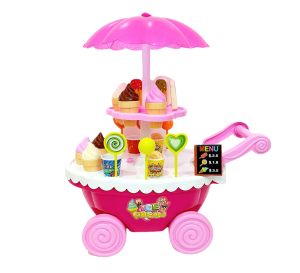C-011 (2) Ice Cream Cart Battery Operated with Lights and Sounds