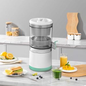 Konco Juicer MachineElectric Juicer for Whole Fruits and Vegetables Cold Press Slow Juicer 200W for Vegetables Celery Wheatgrass Watermelon Leafy Greens Carrot with Big Wide Chute | BPA Free