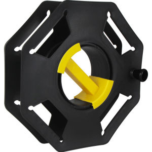 Compact Portable Cable Reel Handheld Extension Cord Reel Industrial PP Spool with Sockets Fast Rewind For Home Garage